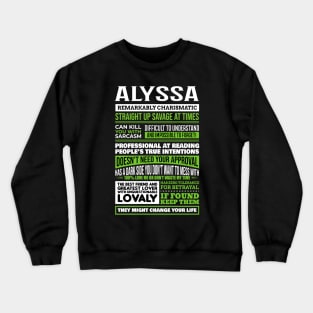 Alyssa Crewneck Sweatshirt